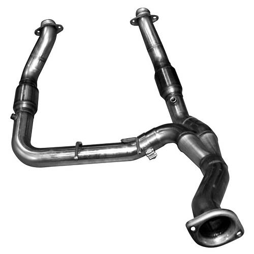 Downpipe и Y-Pipe для Ford F150 Eco Boost, 3'' с кат. Green Cat