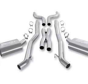 ВЫХЛОПНАЯ СИСТЕМА CAT BACK CHEVROLET CAMARO  SS V8-6.2L  ’10-’13 RACE 3", Насадка №35
