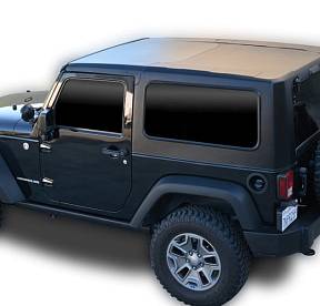 Jeep Hard Top Square Back JK 2 Door 2 Piece for 07-17 Jeep Wranglers