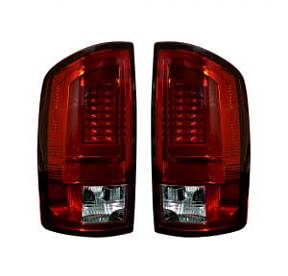 Dodge 02-06 RAM 1500 & 03-06 RAM 2500/3500 OLED Tail Lights - Red Lens