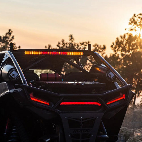 Задняя LED-балка Rigid Chase Bar 28" крепление на трубу