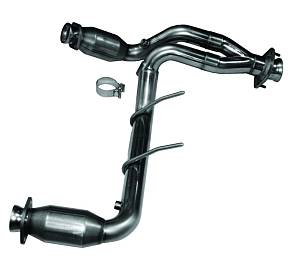 Приемная труба Y-Pipe без кат. для Mustang V6 4.0L, 2005-2010, 2.5'' x 2.5''