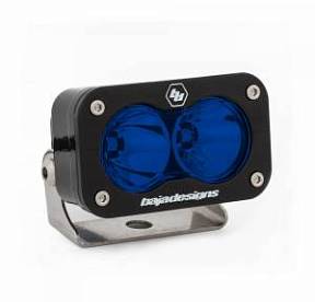 LED Work Light Blue Lens Spot Pattern S2 Pro Baja Designs