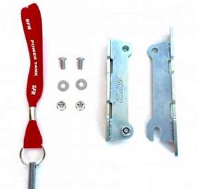 Кронштейн огнетушителя с запчастями