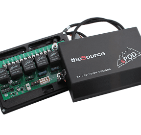 JK Switch Panel 6 Switch Dual 07-08 Wrangler JK Blue sPOD