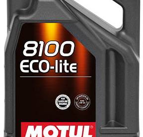 4 л MOTUL 8100 ECO-LITE 5W-30 энергосберегающее масло для бензиновых двигателей