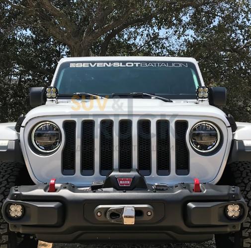 Комплект противотуманных фар серии Squadron-R Pro для установки на Wrangler JL