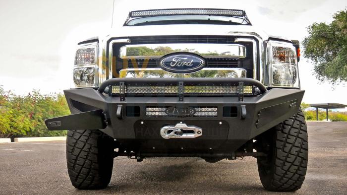 Передний силовой бампер HoneyBadger для Ford F-250/350 