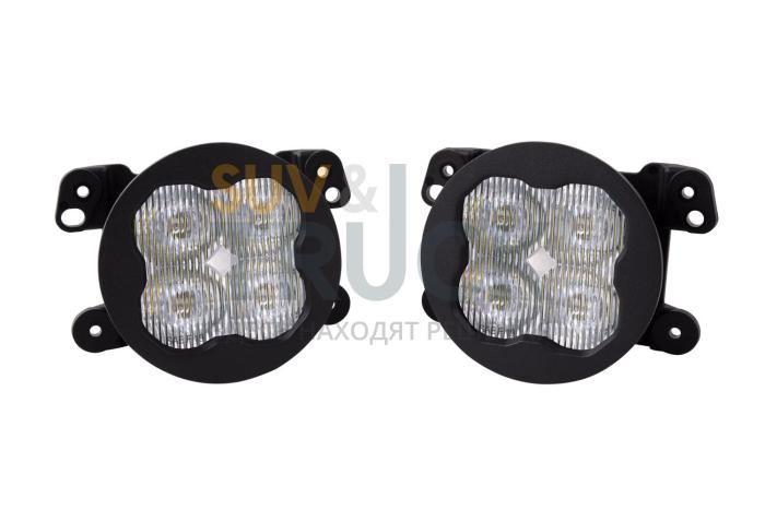 Комплект противотуманных белых LED-фар SS3 Pro тип M