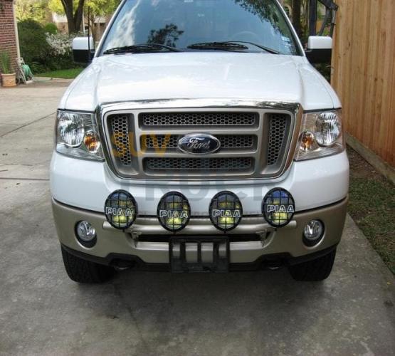 Кронштейн для установки дополнительного света на бампере Ford F150 / Lobo   2004-2008