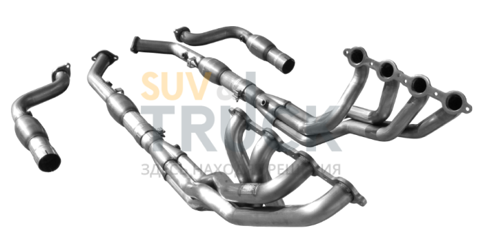 Длиннотрубный выпускной коллектор 1-7/8"×3'' с катализаторами для Pontiac GTO, 2004