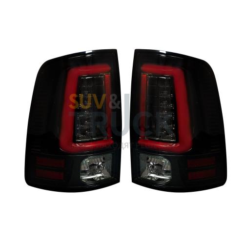 Dodge 13-17 RAM 1500/2500/3500 OLED TAIL LIGHTS (Replaces Factory OEM LED Tail Lights ONLY) - Smoked Lens