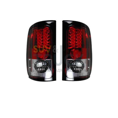 Dodge 94-01 RAM 1500 & 94-02 RAM 2500/3500 LED TAIL LIGHTS - Red Lens