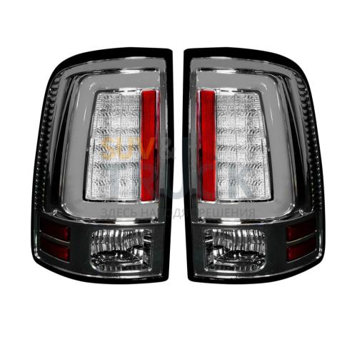 Dodge 13-17 RAM 1500/2500/3500 OLED TAIL LIGHTS (Replaces Factory OEM LED Tail Lights ONLY) - Clear Lens