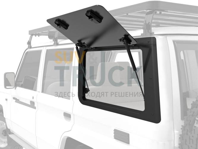 Toyota Land Cruiser 70 Gullwing Window / Left Hand Side Aluminium - by Front Runner