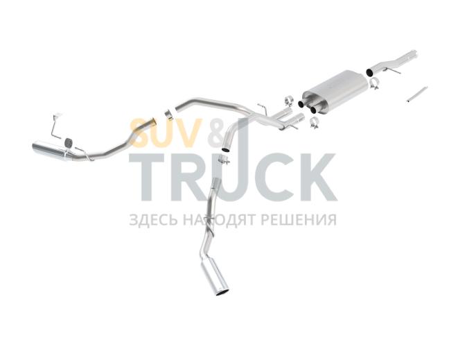 ВЫХЛОПНАЯ СИСТЕМА CAT BACK CHEVROLET  SILVERADO/SIERRA 1500