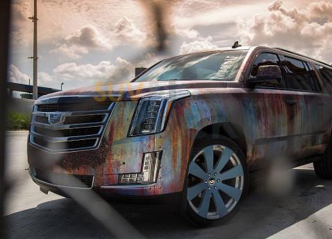 Cadillac Escalade - ржавый хром