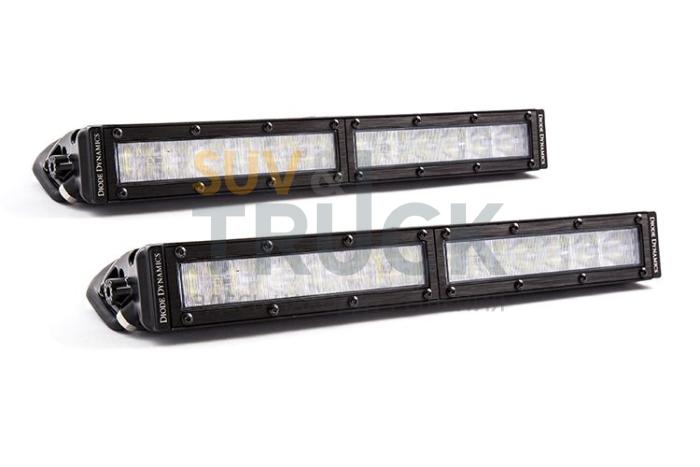 Комплект из 2 LED-балок 12 дюймов серии Stage Series SAE Fog/Wide, белый свет