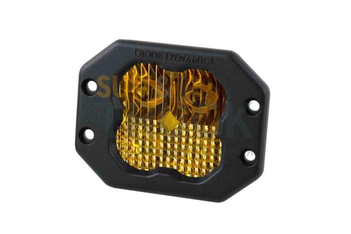 Врезной желтый LED-модуль SS3 Sport, комбинированный свет