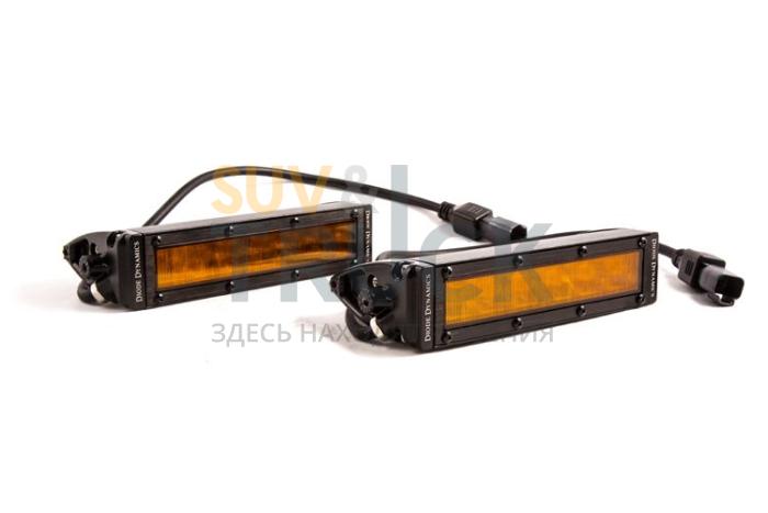 Противотуманные LED балки Stage Series 6 дюймов, 2 шт., SAE/Wide