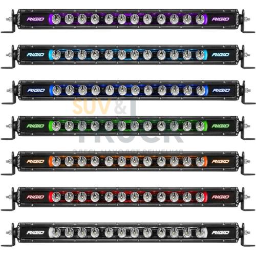 LED-балка Rigid Radiance Plus SR-серия с RGB-W подсветкой, 40"