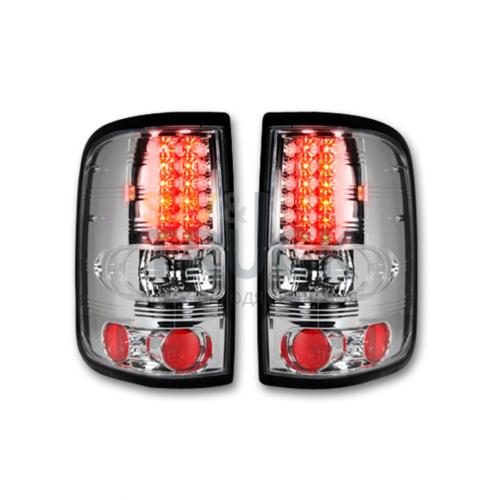 Ford F150 04-08 Straight aka "Style" Side LED TAIL LIGHTS - Clear Lens