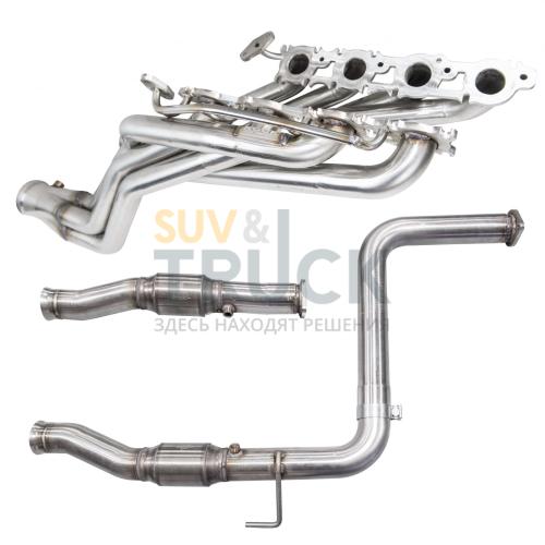 Комплект коллектор и приёмная труба с катализатором GREEN