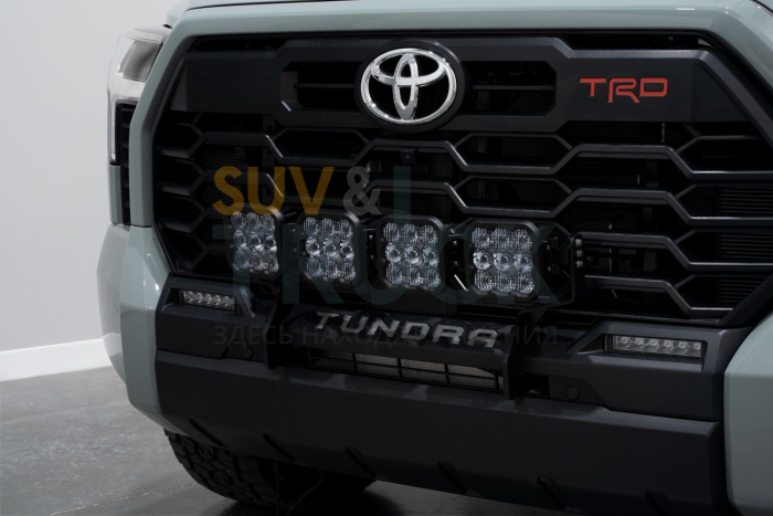 Светодиодны фары SS5 для бампера Toyota Tundra комбинированный PRO белый
