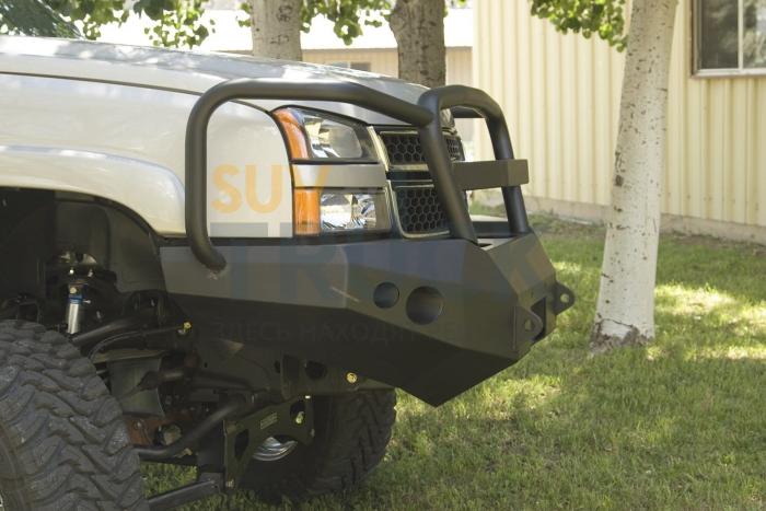 2003-2007 (Classic) Chevy Силовой бампер под лебёдку с защитой решетки радиатора