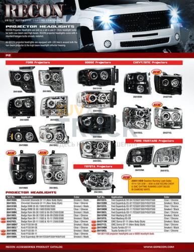 Dodge RAM 09-13 1500 & 10-14 2500/3500 PROJECTOR HEADLIGHTS - Clear / Chrome