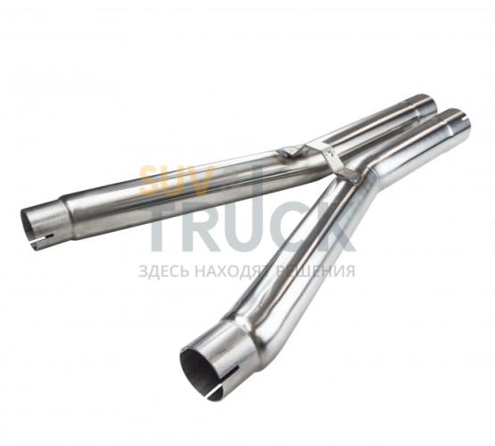 X-pipe с катализаторами Green для Chevrolet Corvette C6 LS2/LS3 6.0L/6.2L