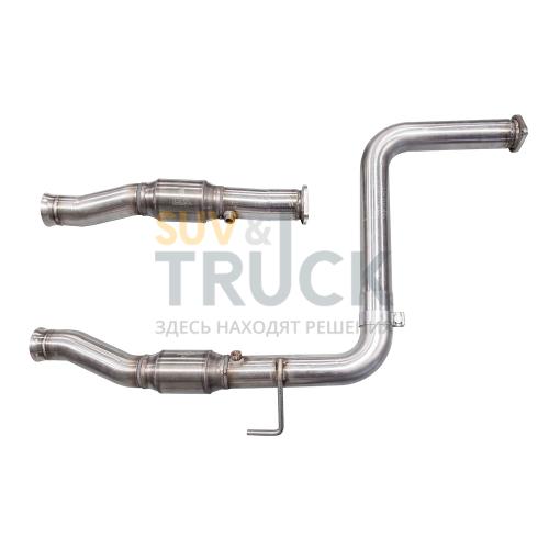 Приёмные трубы для выпускного коллектора с катализатором ø 3''