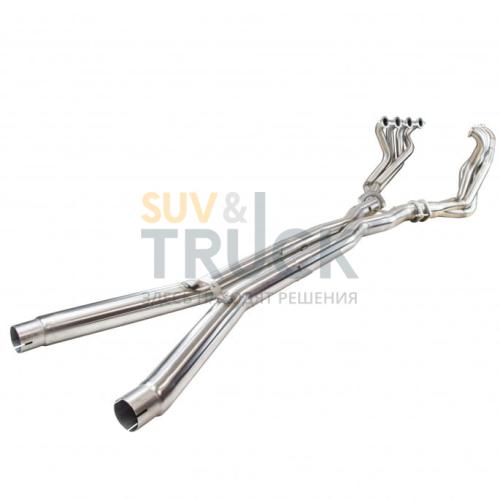 X-Pipe для Corvette C6 ZO6/ZR1, 2006-2013, без кат.