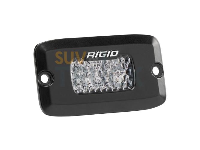 Врезная LED-фара Rigid серия SR-M Pro, рабочий свет