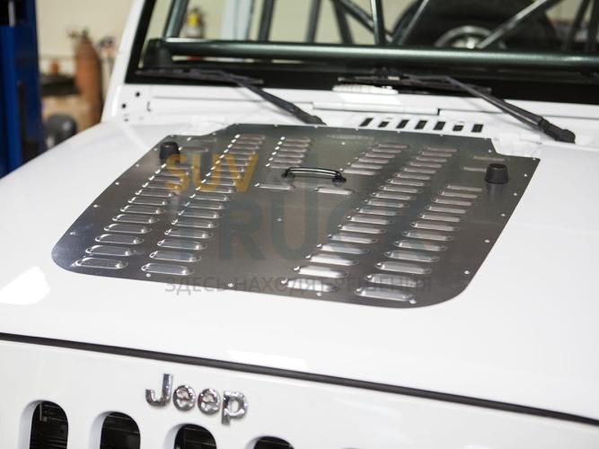 Накладка капота с вентеляцией для Jeep JK от GenRight