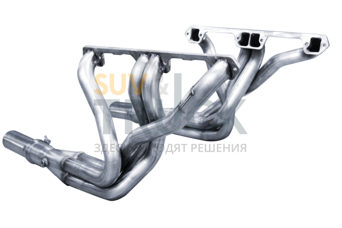 Выпускные коллекторы 2"×3'', короткие без катализаторов для Camaro Z28 2014-15