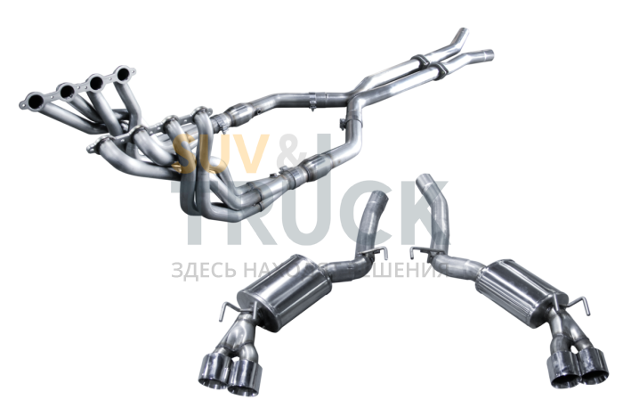 Выхлопная система 1-7/8"×3'' без катализатора для Camaro ZL1/1LE 2012+