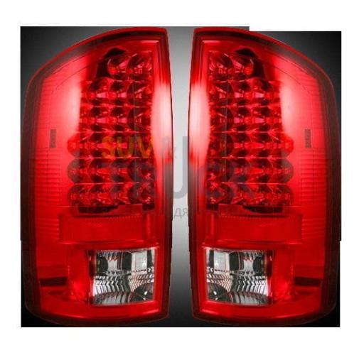 Dodge 02-06 RAM 1500 & 03-06 RAM 2500/3500 LED Tail Lights - Red Lens