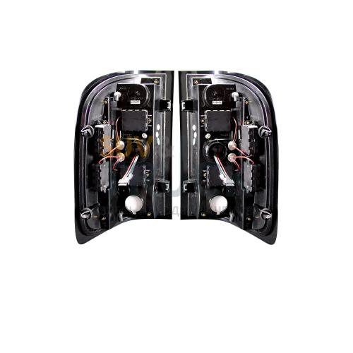 Chevy Silverado 07-13 Single-Wheel & 07-14 Dually & GMC Sierra 07-14 (Dually Only) 2nd GEN Body Style OLED TAIL LIGHTS - Smoked Lens