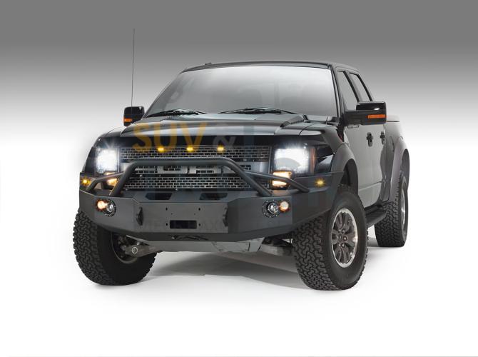 2010-2014 Ford F150 RAPTOR Front Bumper with Pre-runner Grill Guard Bare