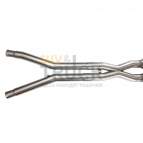 X-Pipe для Corvette C6 ZO6/ZR1, 2006-2013, с High Flow кат.