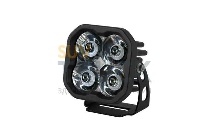 Светодиодная фара SS3 Sport дальний свет с красной подсветкой