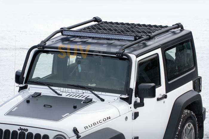 Багажник (Платформа) для Jeep Wrangler JK 3 дв., полимерное покрытие