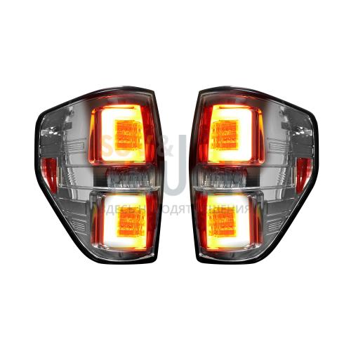 Ford F150 & RAPTOR 09-14 OLED TAIL LIGHTS - Clear Lens