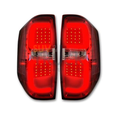 Toyota Tundra 14-17 LED Taillights - Red Lens