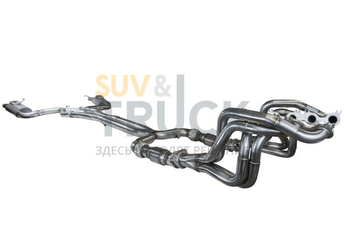 Готовая выхлопная система для Mustang Shelby GT350/GT350R с катализаторами