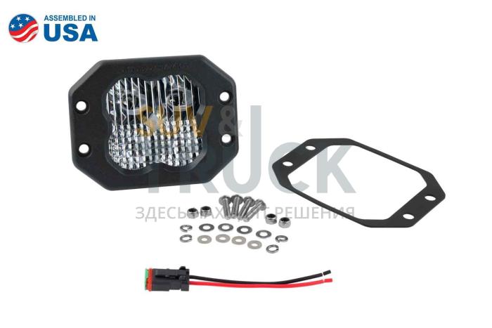 Белый врезной LED-модуль SS3 Pro SAE, водительский свет