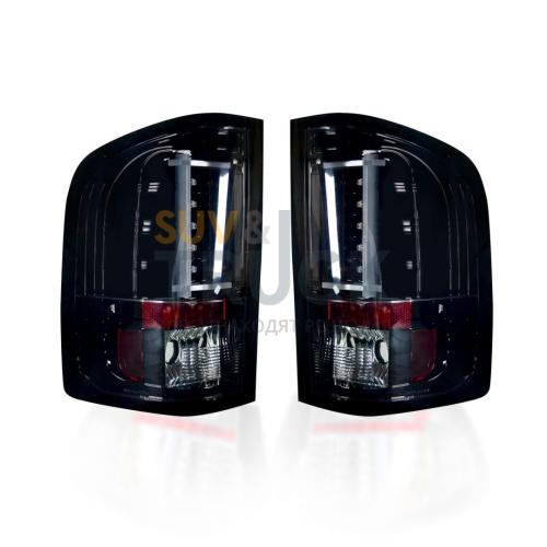 Chevy Silverado 07-13 Single-Wheel & 07-14 Dually & GMC Sierra 07-14 (Dually Only) 2nd GEN Body Style OLED TAIL LIGHTS - Smoked Lens