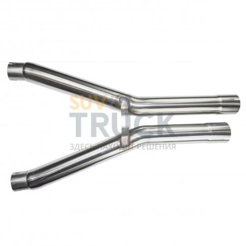 X-pipe с катализаторами Green для Chevrolet Corvette C6 LS2/LS3 6.0L/6.2L