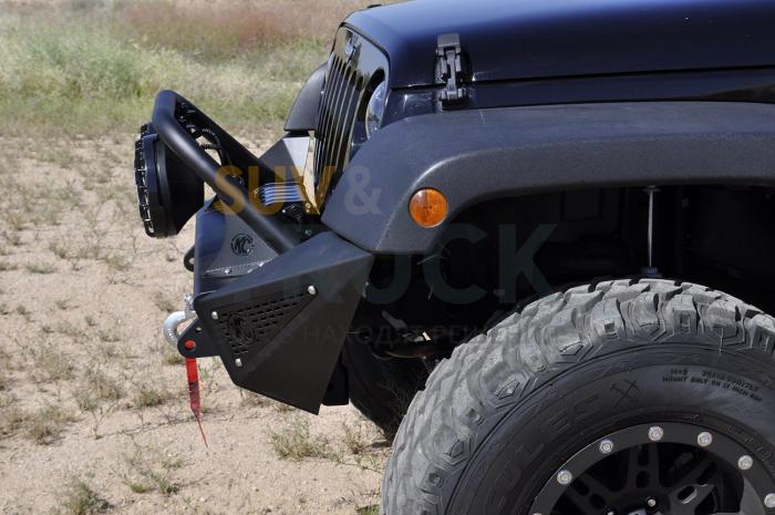 Кронштейн для установки 8" фар на передний бампер ADD для Jeep Wrangler JK 2007-17 
